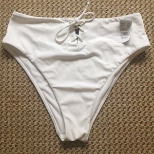 La Hearts High Waisted Bikini Bottoms
